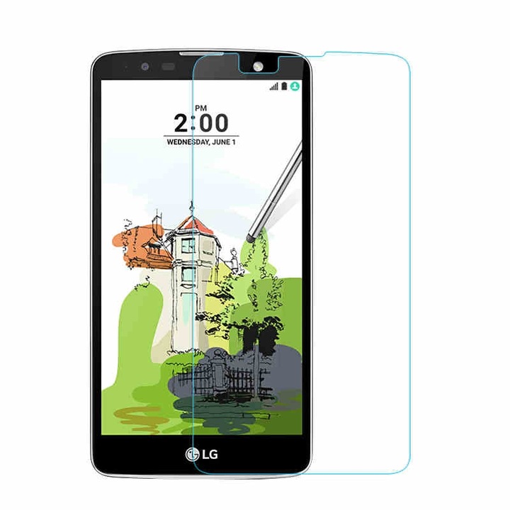 Протектор Omni от закалено стъкло за LG Stylus 2