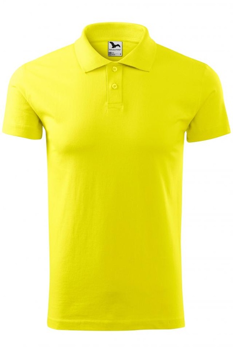 Férfi póló Single J., citrom, M-es méret