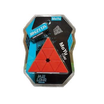 Cub rubik Moyu Pyraminx MeiLong Jinzita Speedcube Version, 74mm, Stickerless Cub rubik Moyu Pyraminx MeiLong Jinzita Speedcube Version, 74mm, Stickerless