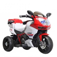 motocicleta electrica cu acumulator pentru copii novokids moto gp sport 3-6 ani max 30 kg cu sunete  trotineta electrica 3 roti mers cu spatele rosu si alb imagen 32_0_
0