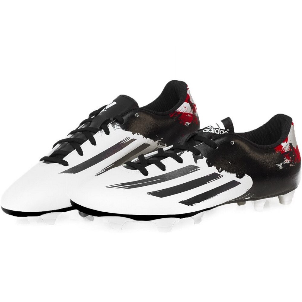 Pantofi sport Adidas Messi 10.4 pentru barbati, Alb/Negru