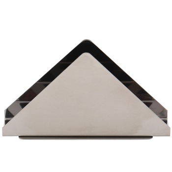 Suport pentru servetele din otel inoxidabil 12,5 x 7 x 3,5 cm Suport pentru servetele din otel inoxidabil 12,5 x 7 x 3,5 cm