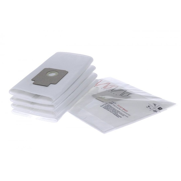 Saci aspirator pentru GOBLIN Aztec 3455001, 12 saci + 3 filtre de motor, material textil netesut