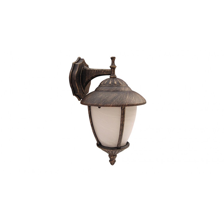 Rábalux Madrid 8476 Rábalux tavaszi kültéri akció antik arany fém E27 1x MAX 60W IP43