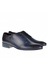 Pantofi barbati eleganti din piele naturala bleumarin 024BL - marimea 43