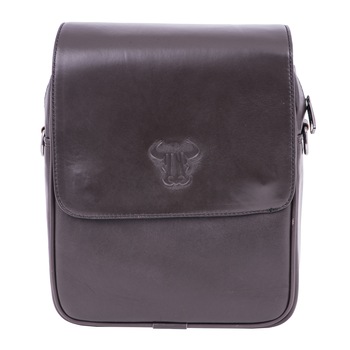 Geanta piele barbati,Toro Nero,cover lip L brown Geanta piele barbati,Toro Nero,cover lip L brown