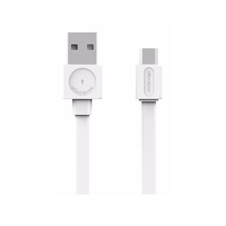 Cablu date USB, micro-USB, 1,5m, alb