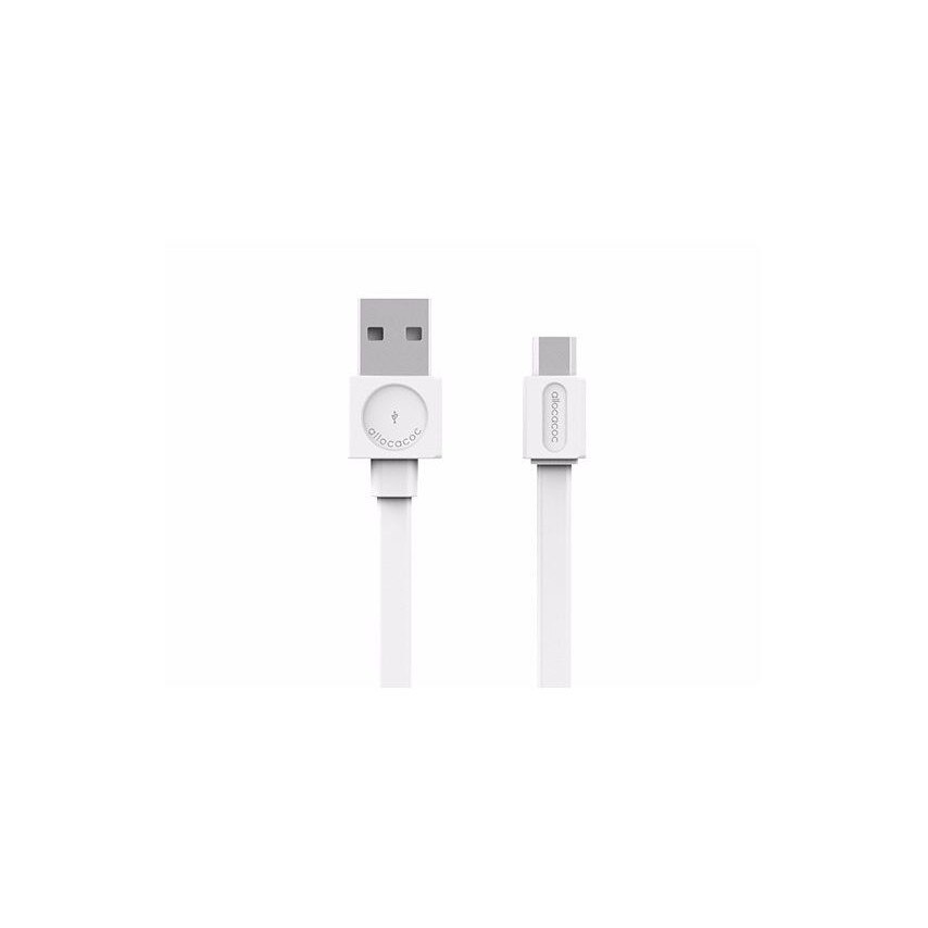 Cablu date USB, micro-USB, 1,5m, alb