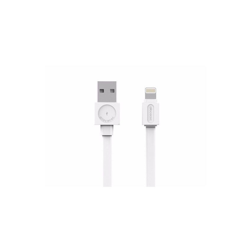 Cablu date USB, Lightning MFI, 1,5m, alb