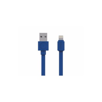 Cablu date USB, Lightning, 1,5m, albastru Cablu date USB, Lightning, 1,5m, albastru