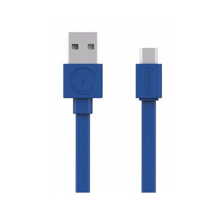 Cablu date USB, micro-USB, 1,5m, albastru