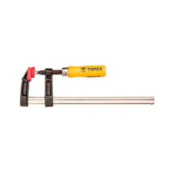 Clama in forma de F, pentru lemn, 50 x 250 mm, 12A102, Topex Clama in forma de F, pentru lemn, 50 x 250 mm, 12A102, Topex