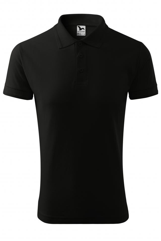 Tricou polo pentru barbati Pique Polo, Negru