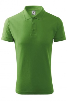Tricou polo pentru barbati Pique Polo, Verde iarba Tricou polo pentru barbati Pique Polo, Verde iarba