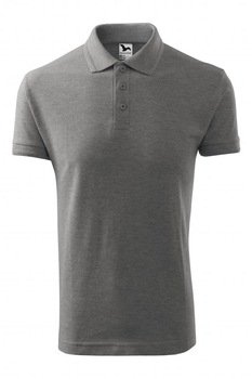 Tricou polo pentru barbati Pique Polo, Gri inchis Tricou polo pentru barbati Pique Polo, Gri inchis