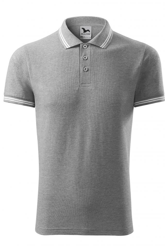 Tricou polo pentru barbati Urban, Gri inchis