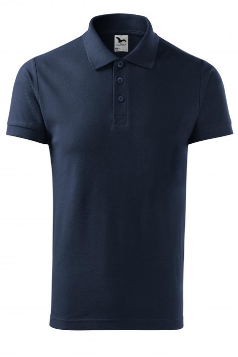 Tricou polo pentru barbati Cotton, Bleumarin