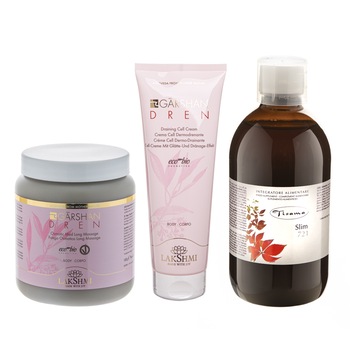 Pachet 3 produse anticelulitice drenante, Lakshmi, argila osmotica, crema anticelulitica cu efect drenant, extractul de plante dren Pachet 3 produse anticelulitice drenante, Lakshmi, argila osmotica, crema anticelulitica cu efect drenant, extractul de plante dren