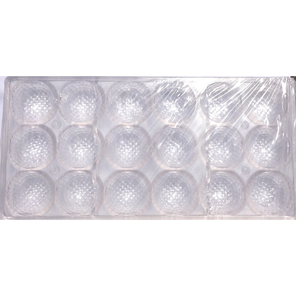 Forma policarbonat, ciocolata Minge Golf