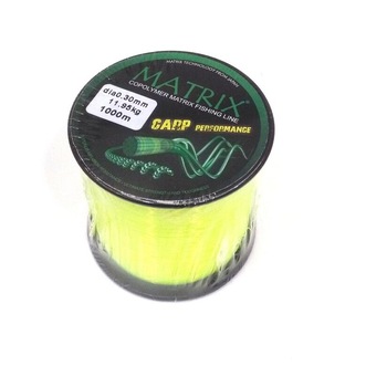 Fir Carbotex Matrix Fluo Galben 0.30mm 11.95Kg 1000M Fir Carbotex Matrix Fluo Galben 0.30mm 11.95Kg 1000M
