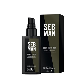 Ulei pentru par si barba Seb Man THE GROOM 30ml Ulei pentru par si barba Seb Man THE GROOM 30ml