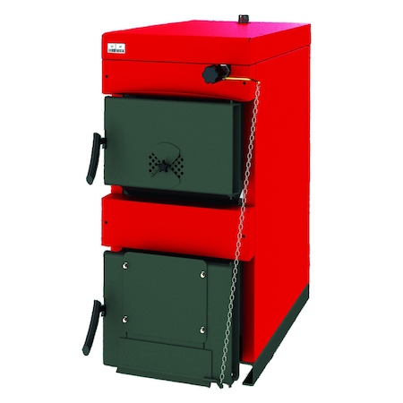 Pachet Centrala mixta lemn si peleti Burnit WBS 40 kW si Arzator pe peleti Pell Eco 35 kW, boiler Fornello 100 l, pompa 25-60, vas expansiune, supapa, aerisitor, termostat de contact, vana 3 cai, cos inox diametru 200 mm dublu perete, inaltime 6 metri