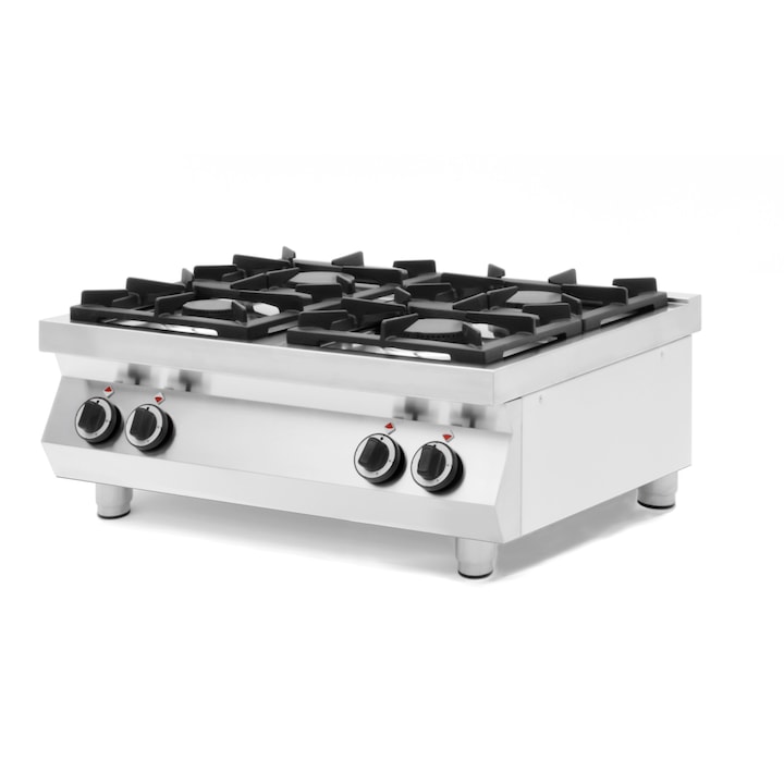 Газов котлон Hendi Kitchen Line с 4 котлона, за маса 800x700x(H)310 mm