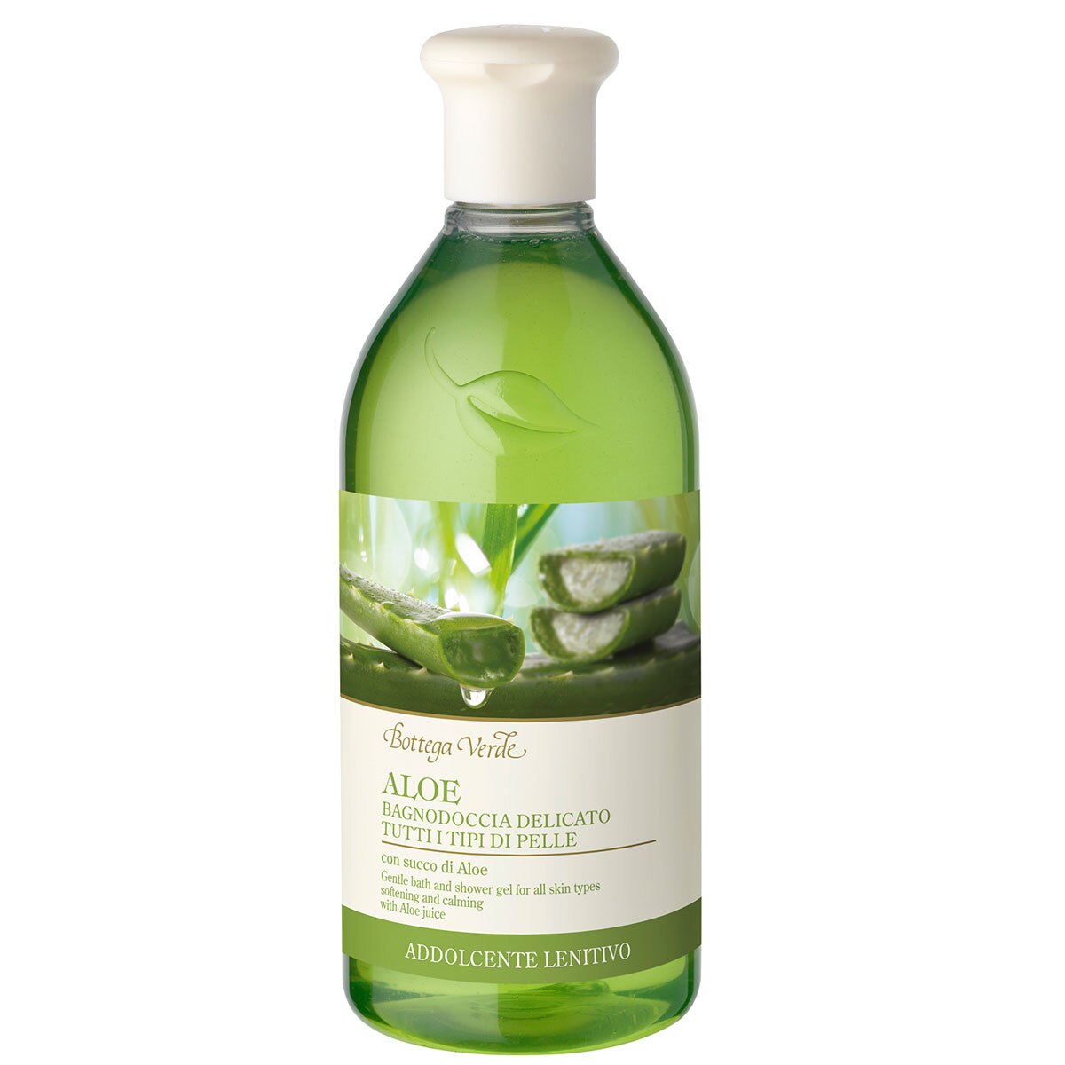 Gel de dus hidratant si calmant, cu extract de Aloe Vera - Aloe, 400 ML, Bottega Verde