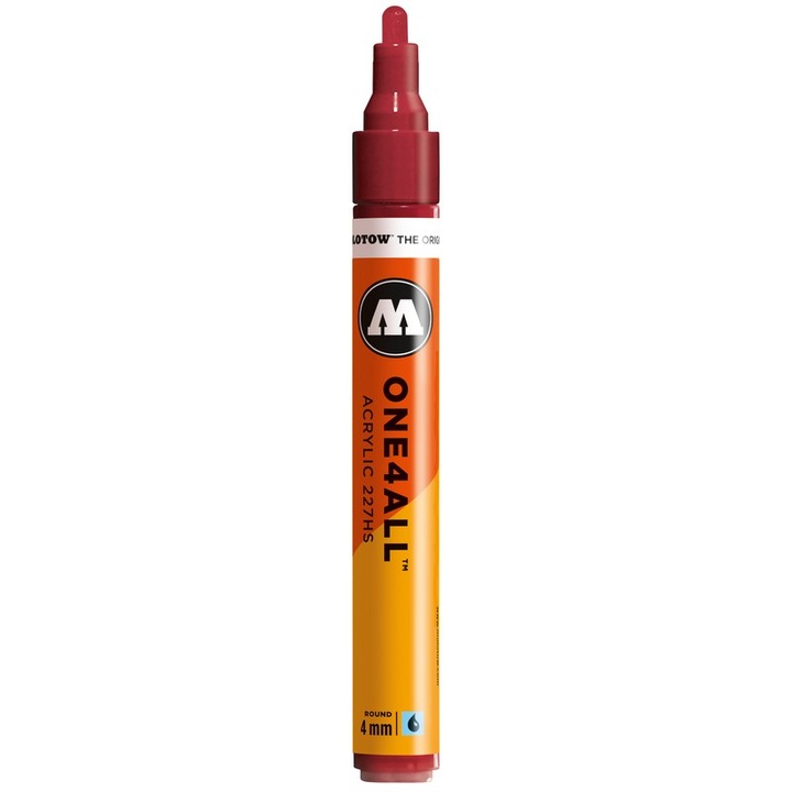 Marker acrilic Molotow One4All 227HS 4mm burgundy
