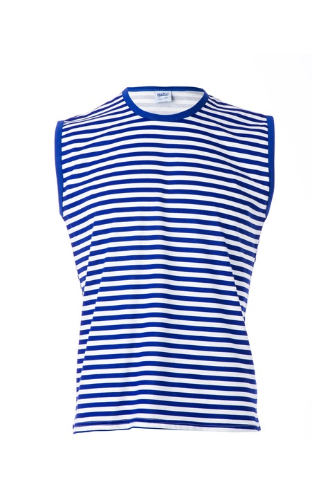 Mъжка тениска Printex, моряшка, без ръкави, Син/Бял, 2XL