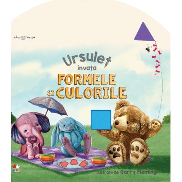 Bebe Invata. Ursulet Invata Formele Si Culorile