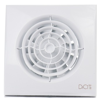 Ventilator baie AURA 4C Silent Clapeta antiretur, Motor Long Life 40000h, Debit 90mc/h Ø100mm Ventilator baie AURA 4C Silent Clapeta antiretur, Motor Long Life 40000h, Debit 90mc/h Ø100mm