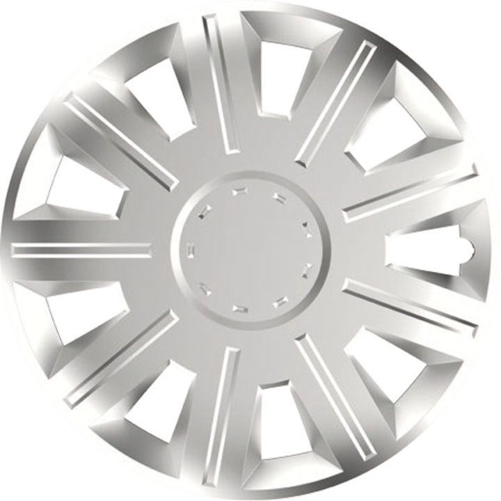 Set 4 capace roti, Versaco, 15", Victory, Argintiu