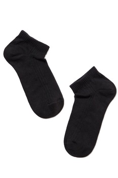 Sosete scurte dama bumbac, Conte Elegant CLASSIC 016, Negru Sosete scurte dama bumbac, Conte Elegant CLASSIC 016, Negru