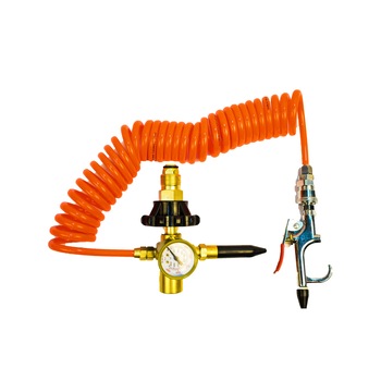 Reductor heliu cu manometru pentru baloane latex + folie Reductor heliu cu manometru pentru baloane latex + folie