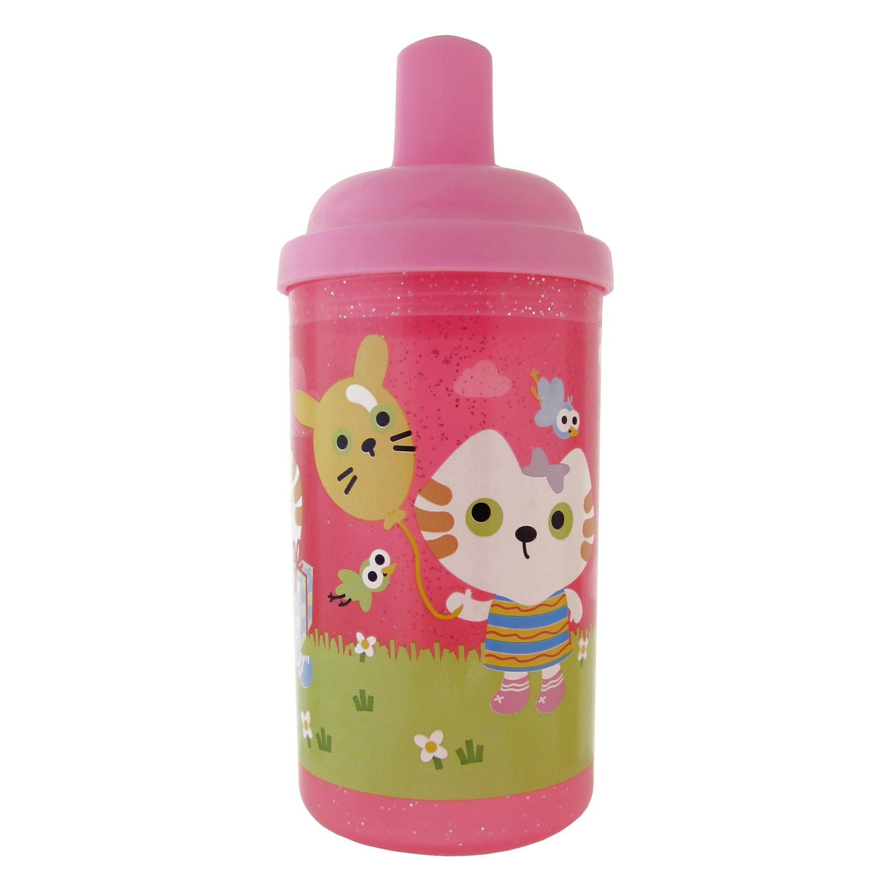 Cana cu capac si cioc rabatabil, 431042, roz