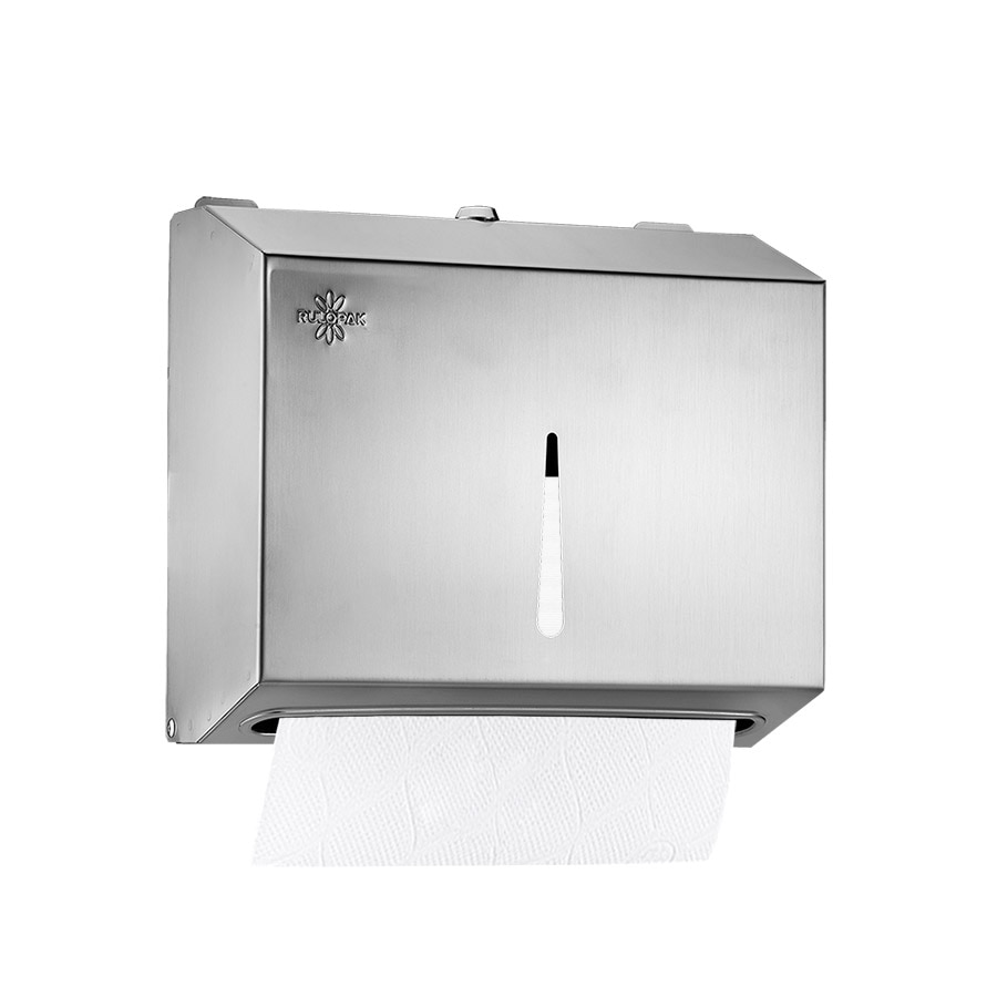 Dispenser prosop hartie Z, 200 buc, inox