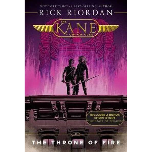 The Kane Chronicles, Book Two The Throne of Fire (new cover) de Rick Riordan