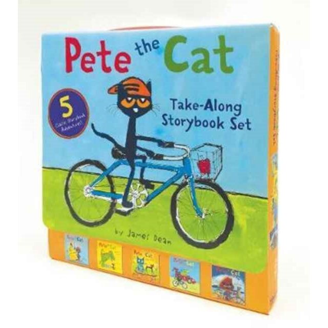 Pete the Cat Take-Along Storybook Set de James Dean