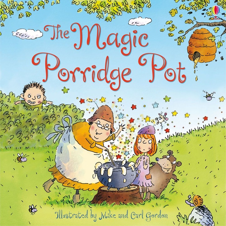Carte "The Magic Porridge Pot", 18 luni+, Usborne