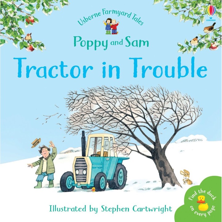 Carte "Tractor in Trouble" , 2 ani+, Usborne