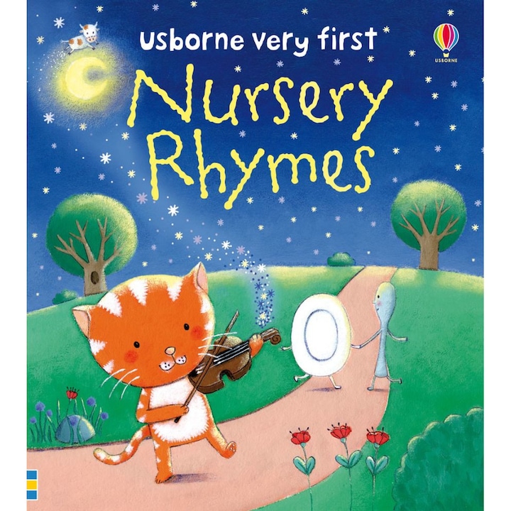 Carte "Very first nursery rhymes", 2 ani+, Usborne