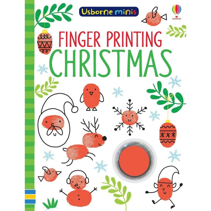 Finger printing Christmas - Usborne book (6+)