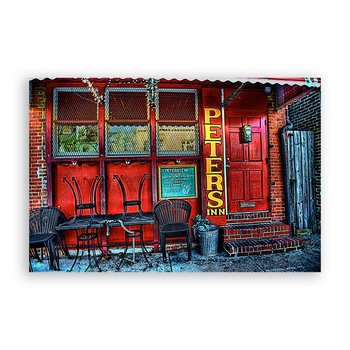 Tablou Canvas - Vintage, Terasa, Inn, 80 x 120 cm Tablou Canvas - Vintage, Terasa, Inn, 80 x 120 cm