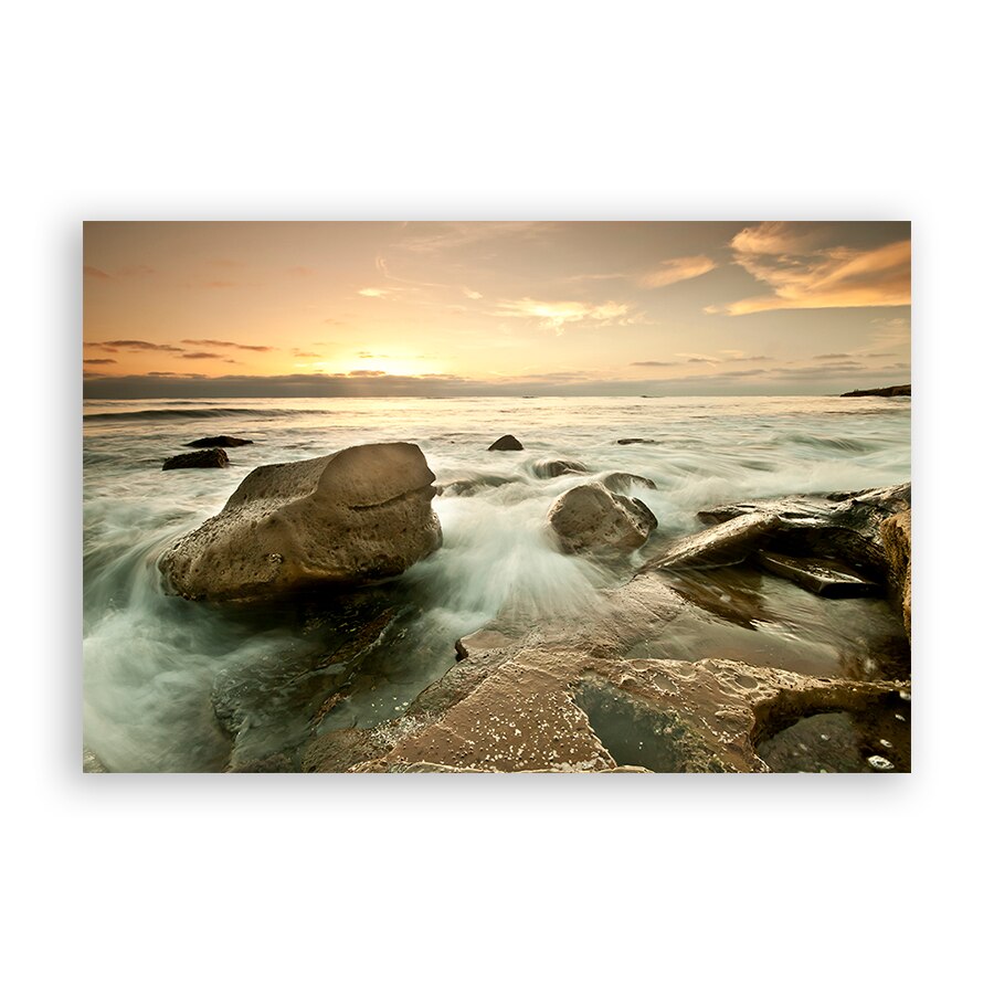 Tablou Canvas - Stinca, Ocean, Apus, 60 x 90 cm