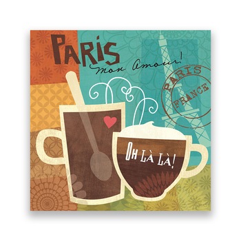 Tablou Canvas - Paris, France, Ceasca, 100 x 100 cm Tablou Canvas - Paris, France, Ceasca, 100 x 100 cm