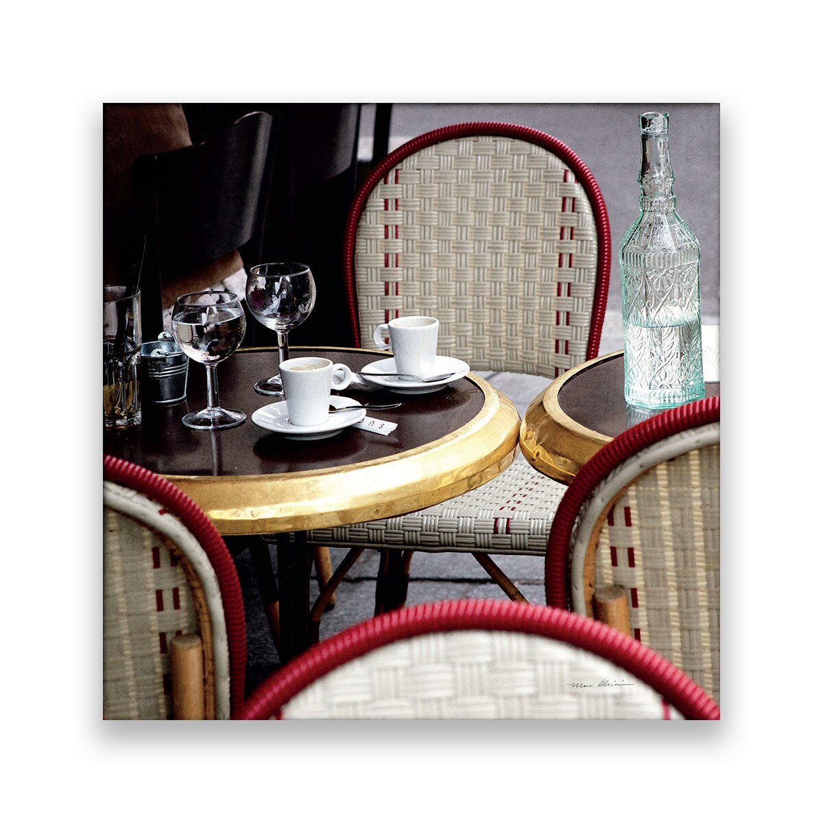 Tablou Canvas - Cafe, Coffe, Terasa, 100 x 100 cm