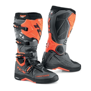 Cizme TCX COMP EVO talpa Michelin gri-portocaliu 44 Cizme TCX COMP EVO talpa Michelin gri-portocaliu 44