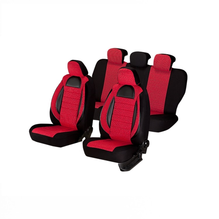 Set huse scaun Umbrella Racing rosu