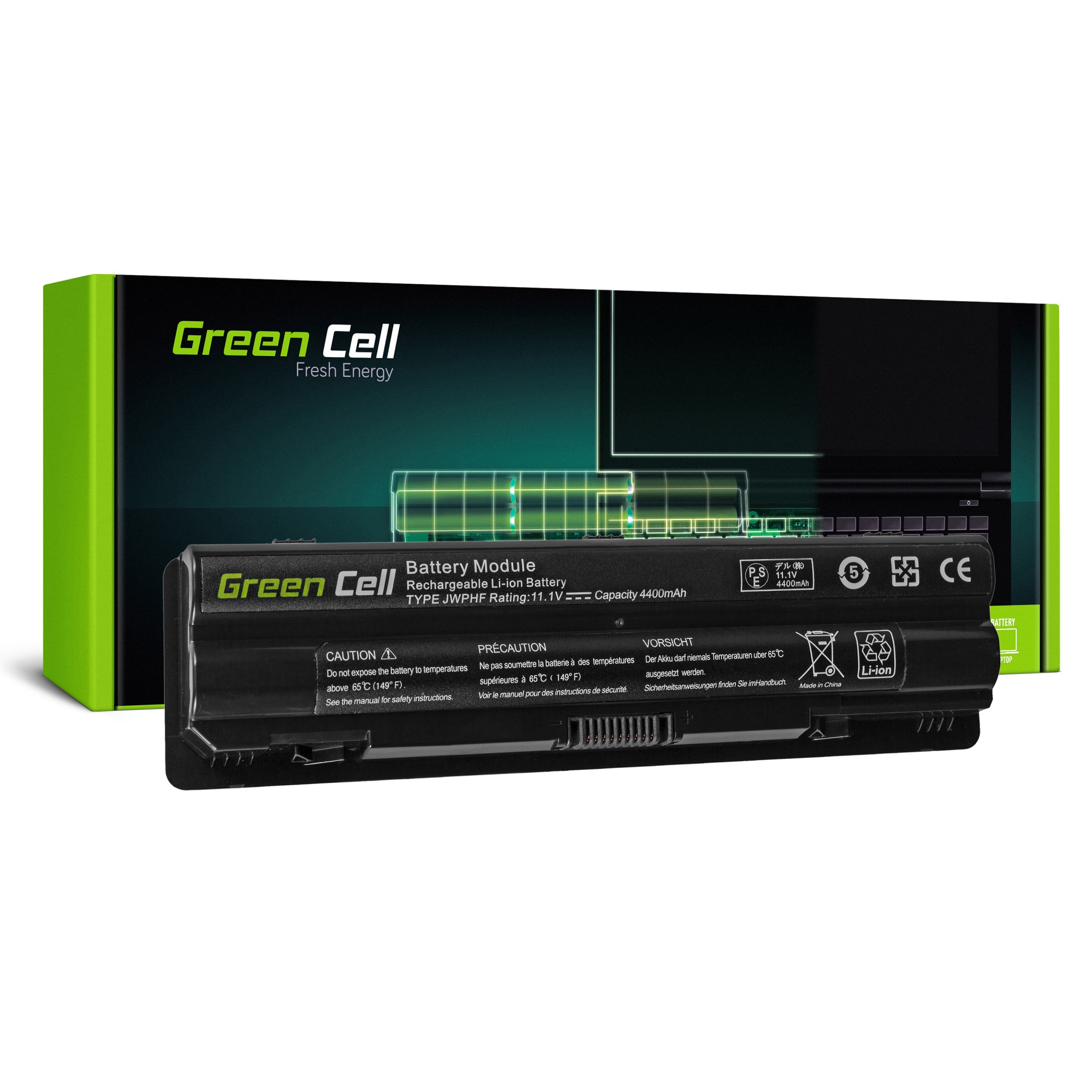 Baterie laptop JWPHF R795X pentru Dell XPS 15 L501x L502x XPS 17 L701x L702x acumulator marca Green Cell